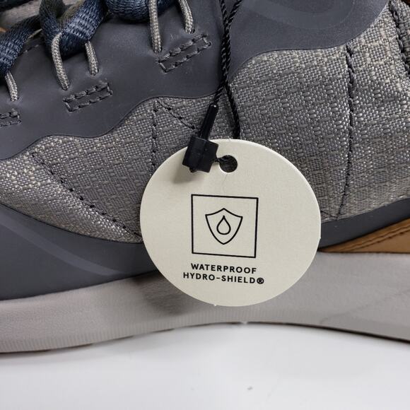 ROCKPORT Womens 10 COBB HILL Skylar Waterproof Sneaker in Gray NEW - Picture 9 of 13